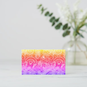 Floral Batik Motif Visitekaartje