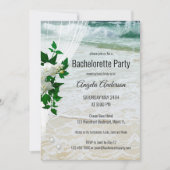 Floral Beach Lace Bachelorette Kaart (Voorkant)