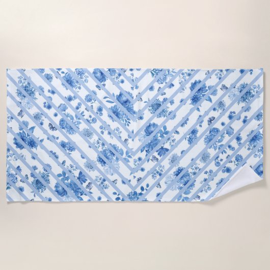 Floral Beach Towel Strandlaken (Voorkant)