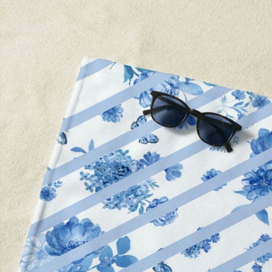 Floral Beach Towel Strandlaken (In situ)