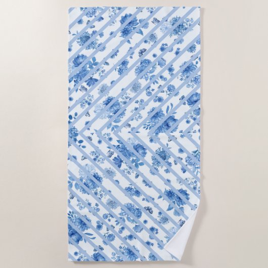 Floral Beach Towel Strandlaken (Voorkant)