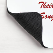 Floral Beauful Love Poem Mousepad Muismat (Hoek)