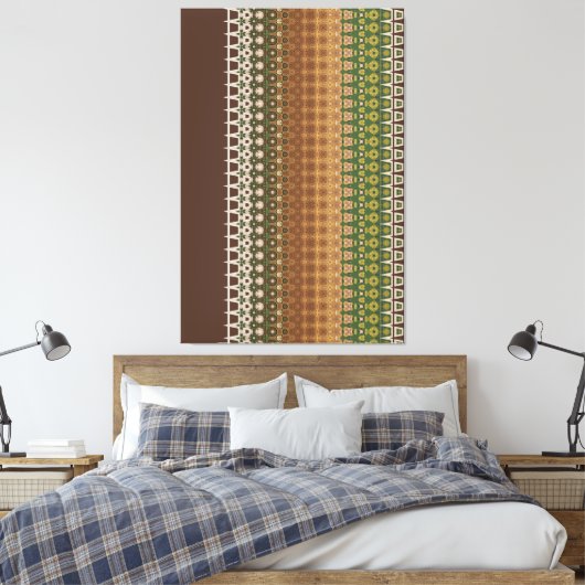 Floral Beauties herzien 3 Canvas Afdruk (Insitu (Slaapkamer))