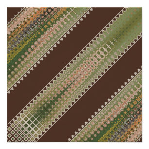 Floral Beauties revisited 8 uur flip Perfect Poster