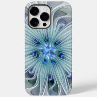 Floral Beauty Abstracte Modern Blue Pastel Flower