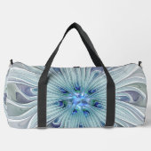 Floral Beauty Abstracte Modern Blue Pastel Flower Plunjezak (Voorkant)