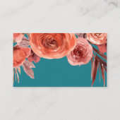 Floral Beauty Consultant Visitekaartje (Achterkant)