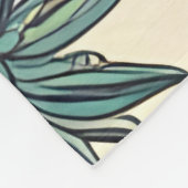 Floral Beauty Fleece Deken (Hoek)