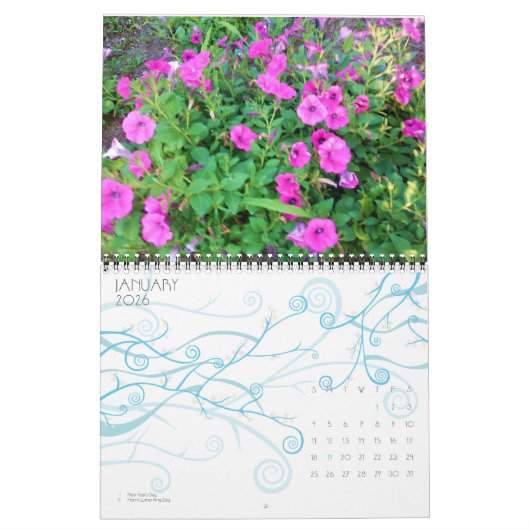 FLORAL BEAUTY-kalender Kalender (Jan 2026)