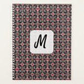 Floral Beauty Monogram Planner (Voorkant)