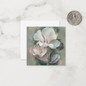 Floral Beauty Notitiekaartje (Voorkant / Achterkant in situ)