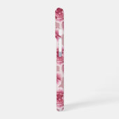 Floral Beauty - roos en naam. iPhone 16 Hoesje (Linkerkant)