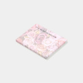 Floral Beauty Sticky Note Pads (Schuin)