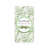  Floral Beauty Verpakking Sticker Label (Voorkant)