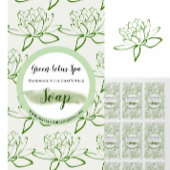 Floral Beauty Verpakking Sticker Label