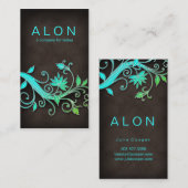 Floral Beauty Visitekaartjes Makeup Artist BG (Voorkant / Achterkant)