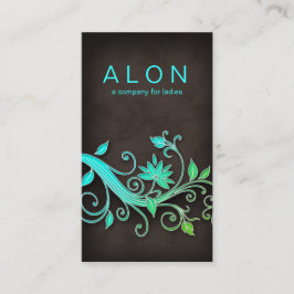 Floral Beauty Visitekaartjes Makeup Artist BG