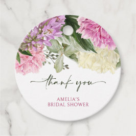 Floral Bedankjes Labels