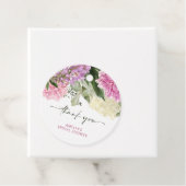 Floral Bedankjes Labels (In situ)