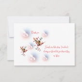 Floral Bedankkaart (Voorkant)