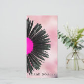 floral bedankkaart (Staand voorkant)