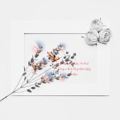 Floral Bedankkaart