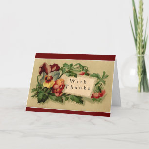 Floral Bedankkaart