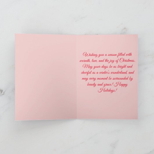 Floral Bedankkaart (Binnen)