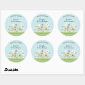 Floral Bedankt Small Business Product Label (Vel)