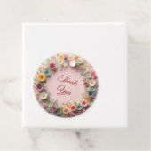 Floral Bedankt voor het Label (In situ)