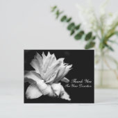 Floral Bedankt voor uw donatie C Briefkaart (Staand voorkant)