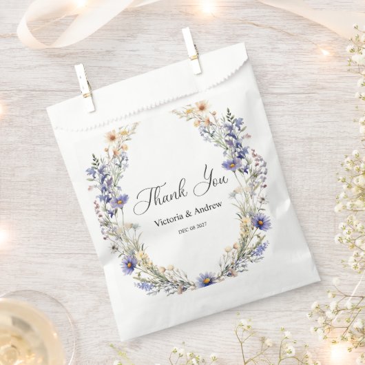  Floral Bedankzakje (Geknipt)