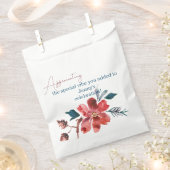 Floral Bedankzakje (Geknipt)