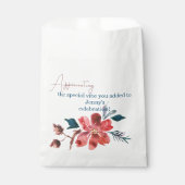 Floral Bedankzakje (Voorkant)