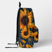 Floral Bedrukte Rugzak (Links)