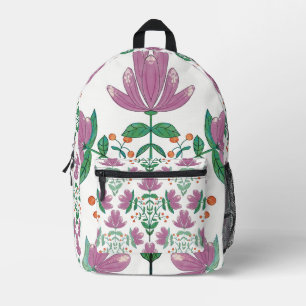 Floral Bedrukte Rugzak