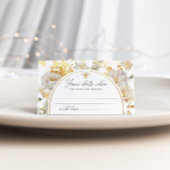 Floral bee Date-ideeën. Datum jar Informatiekaartje