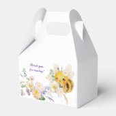Floral Bee Favoriete Box Bedankdoosjes (Voorkant Zijde)