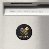 Floral Bee Fusion Bijen-Nuttig Magneet (Insitu (Vaatwasser))