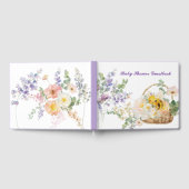 Floral Bee Guestbook Gastenboek (Volledig)
