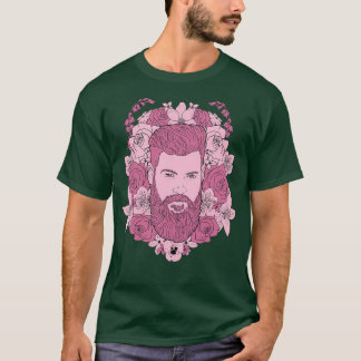 Floral Beer Roze T-shirt