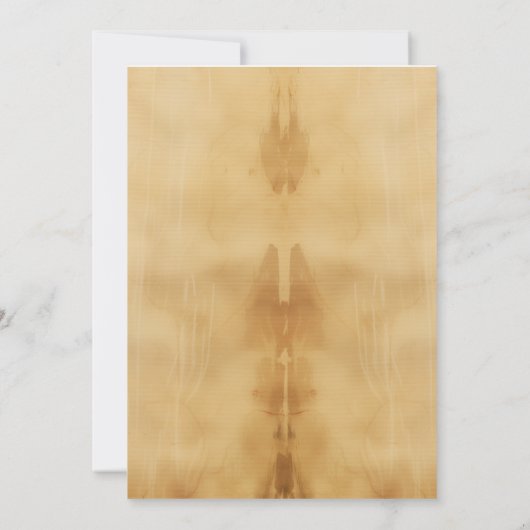 Floral Beige Sweet Sixteen Verjaardagsfeestje Kaart (Achterkant)