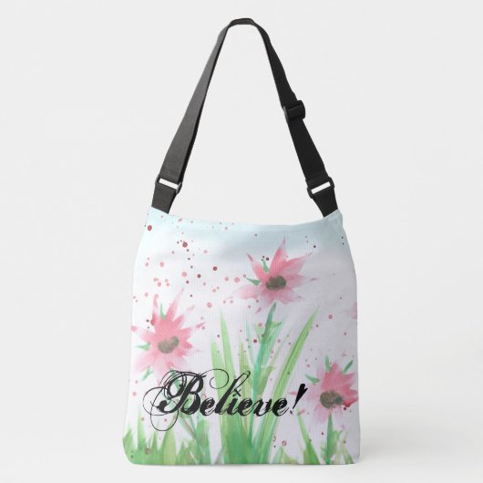 Floral Believe Bag Crossbody Tas (Voorkant)