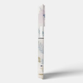 Floral Berries Ferns Monogram Case-Mate iPhone Case (Achterkant / Rechts)