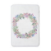 Floral Berries Wreath Badmat (Voorkant Verticaal)
