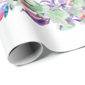 Floral Berries Wreath Cadeaupapier (Rol Hoek)