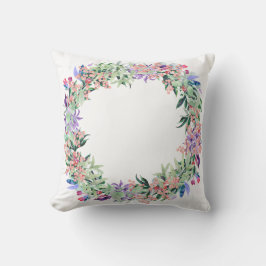 Floral Berries Wreath Kussen