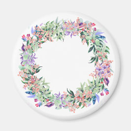 Floral Berries Wreath Magneet
