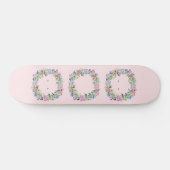 Floral Berries Wreath Persoonlijk Skateboard (Horizontaal)