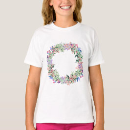 Floral Berries Wreath T-shirt